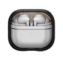 Cover protettiva per Galaxy Buds3Pro, realizzata in materiale PC rigido con blocco supporto e design anti-smarrimento, con fori precisi per la
