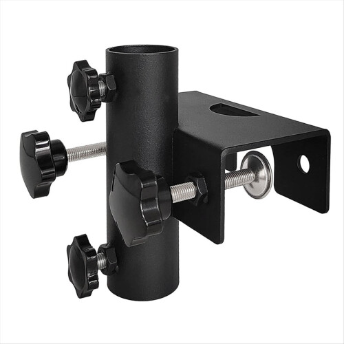 Support de parasol robuste Rollbacks & More, fixation pour banc, chaise, bureau, jardin ou cour.