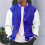 WUWUQF Ανδρικό Μπουφάν Varsity, Ανδρικό Μπουφάν Varsity Baseball Casual για Αγόρια, Ελαφρύ 2