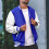 WUWUQF Ανδρικό Μπουφάν Varsity, Ανδρικό Μπουφάν Varsity Baseball Casual για Αγόρια, Ελαφρύ 5