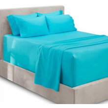 Sady extra hlbokých plachiet s vreckami pre manželskú posteľ – vhodné pre matrac s hĺbkou 18 – 24 palcov – extra hlboké plachty s