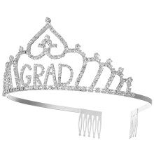 OUNONA Bridal Tiara Rhinestone Crown with Rhinestones 1PC for Events