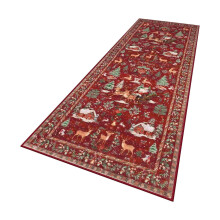 Tapis de couloir de Noël antidérapant 60 x 180 cm