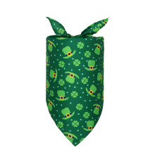 Bandana para cães do Dia de São Patrício – Lavável, lenço triangular ajustável para cães e gatos, compatível com diversos tamanhos de