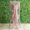 BalsaCircle6Dusty Rose Premium Solid Curly Chiffon Chair Sashes Slipcovers 1