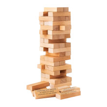 Jenga-spilsæt i træ til par (48 dele)