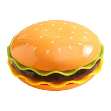 Hamburger Plate Set Cute Plates and Bowls Set for Restaurant Kitchen Holiday 5 Layer