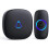 Wireless Doorbell Black M520+F55 58 Chimes 1000ft Range 1