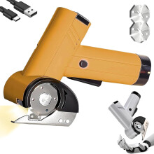 Rechargeable High-Speed Cardboard Cutter, 4V Rechargeable Box Cutter Storage Bag, Professional Tool for Cardboard, Leather, Fabric and Holiday Crafts