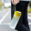 550ml portable shaker cup single layer plastic 4