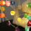 Rattan Ball String Lights 9.84 ft 20 LED Multicolor 5