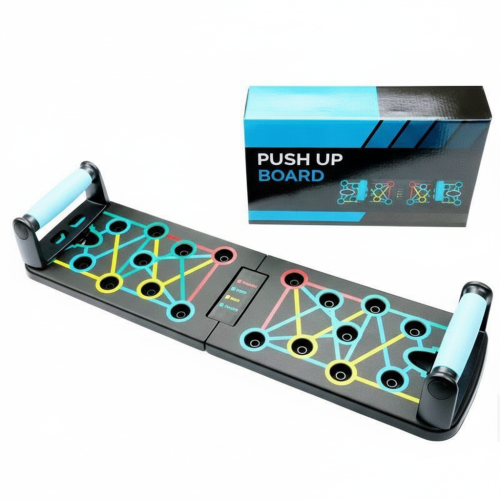 24 in 1 Push Up Board Multi Functional Foldable Push Up Bar Home Gym Strength Training