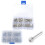 Σετ βιδών μετρικής μηχανής 60 τεμαχίων από ανοξείδωτο χάλυβα για ηλεκτρονικά 3