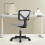 Ergonomic mesh office chair with lumbar support, classic 5