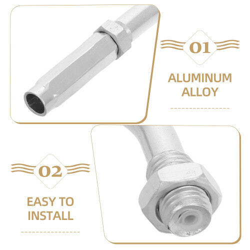 Adjustable Throttle Cable Adjuster Aluminum Alloy 90 Degree 2