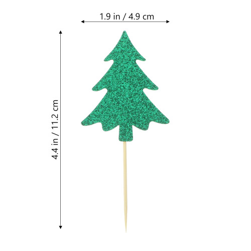 DRAFIDEEP 12Pcs Paper Party Cupcake Toppers Assorted Design 1