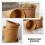 OUNONA 2Pcs Light Brown Woven Trash Can Straw Braid Basket Multipurpose Storage Container for Home 6