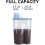 Pet Food Storage Container with Measuring Cup and Can 4