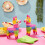 Mini Cactus Pinatas for Birthday Party, Yellow, 6-Pack 5