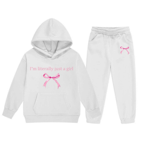 Σετ Παιδικού Φούτερ με Κουκούλα & Παντελόνι Ediodpoh, Ζεστό Φούτερ με Μακρυμάνικο 2