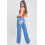Damen-Cargojeans mit elastischem Saum 6