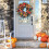 Wreath, Fall Peony and Pumpkin, 24" 6