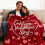 Flannel Throw Blanket – Soft Red Heart Design 5