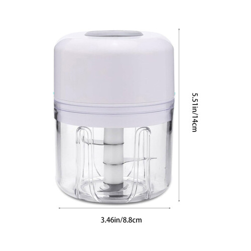 MOQIN Ηλεκτρικός Παγοθραύστης Φορητός, 250ml, Μηχανή Κουζίνας με Ξυρισμένο Πάγο και 2