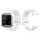Λευκό PU Smartwatch Band Κομψό εργονομικό βραχιόλι βραχιολιού για άνδρες και γυναίκες, 4