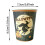 Halloween Disposable Plates & Cups – 20PC Pumpkin/Witch Theme, Compatible with Cold/Hot Drinks, Party Tableware 3