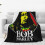 Bob Marley flanellen plaid 40x30 inch 6