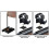 2 τεμάχια βάση στήριξης ράγας Picatinny Weaver 11mm έως 20mm 6