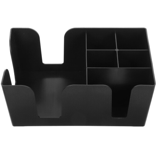 Coffee Station Organizer Countertop Coffee Cup Lid Straw Compartment Organizer 1