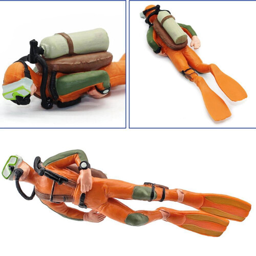 Handbemalte Unterwassertaucherfigur 1