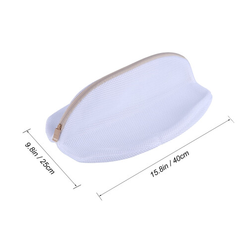 Washing Bag for Trainers White Mesh Storage 2Pcs 1