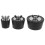 Pool Plug Replacement Pool Plugs Black Rubber 3pcs 4