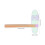 Bird Perch Suction Cup Stand Wooden Acrylic 2-Pack 8