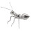 Ant Sculpture Mini Appetizer Forks 9.50X8.00X8.00CM Silver 5