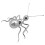 Ant Sculpture Mini Appetizer Forks 9.50X8.00X8.00CM Silver 7