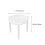 White PP Pizza Stand with Reinforced Strength for Restaurant Use 100pcs Stackable 2