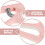 1Pack Pink Guitar Capo with Tuning Function for Rehearsal and Performance Suitable for Various Instruments 3