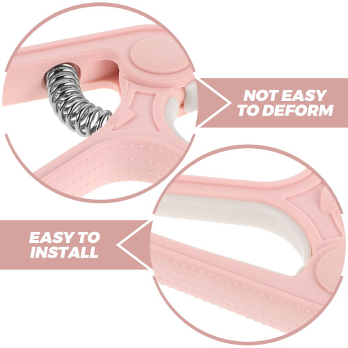 1Pack Pink Guitar Capo with Tuning Function for Rehearsal and Performance Suitable for Various Instruments 2