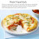 White PP Pizza Stand with Reinforced Strength for Restaurant Use 100pcs Stackable 8