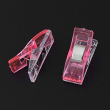 Knitting Clip Plastic Fabric Binding Clamp 20 pcs