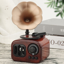 FRCOLOR Gramophone Vintage Music Box Phonograph Child