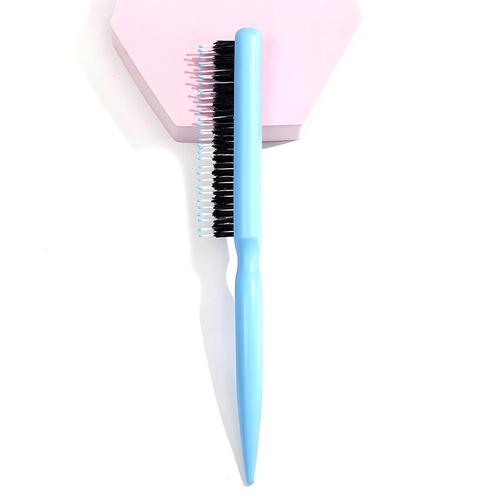 ACDANC Slick Back Hair Brush Three-Tier Comb Layout Hair Pick Essential Lotus Pine Tool Wet Brush Style 5