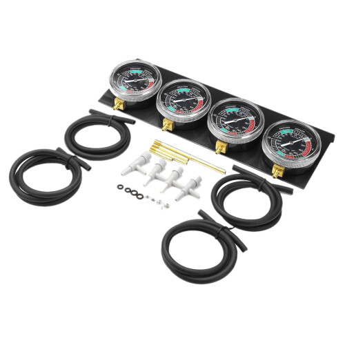 Carburetor Synchronizer Vacuum Gauges Tool Gauge Balancer for // Black