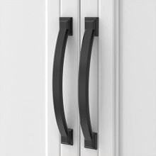 Kitchen Cabinet Handles Matte Black 5 Inch 10 Pack