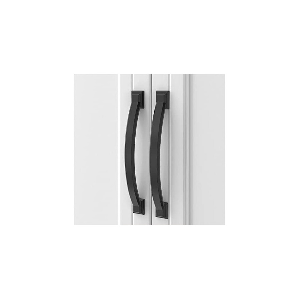 10 Pack 5 Inch(128Mm) Matte Black Kitchen Cabinet Handles, Cabinet Pulls Kitchen Cabinet Hardware For Cupboard Drawer Pulls 9180479720058