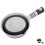 LEDMOMO 1Pc Foldable Kitchen Water Scoop Grey Plastic Hanging Multi Purpose Ladle 1